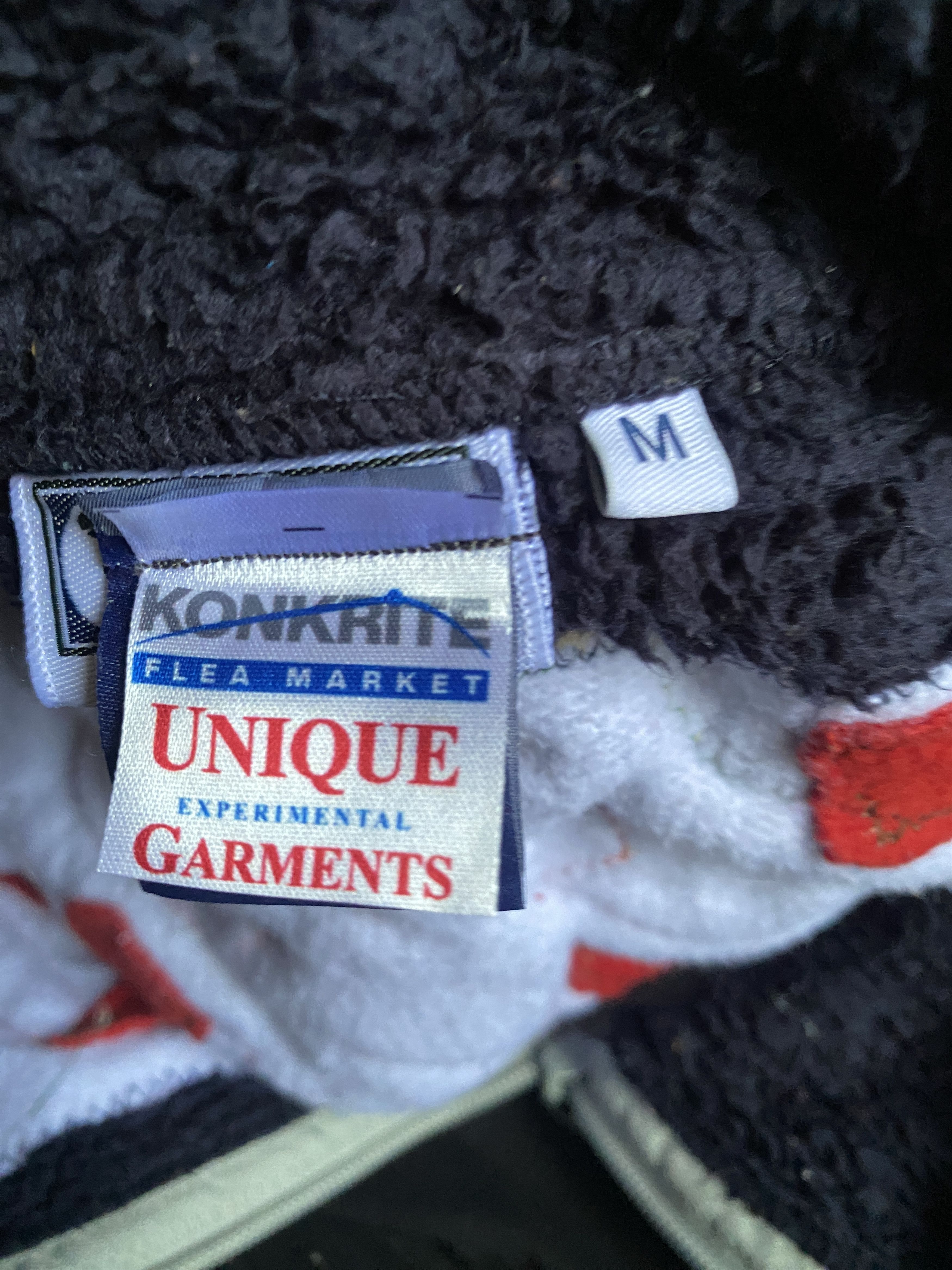 Handmade × Nike 1 OF 1 REWORKED NIKE 3D SKELETON SHERPA JACKET SIZE S Size US S / EU 44-46 / 1 - 8 Thumbnail