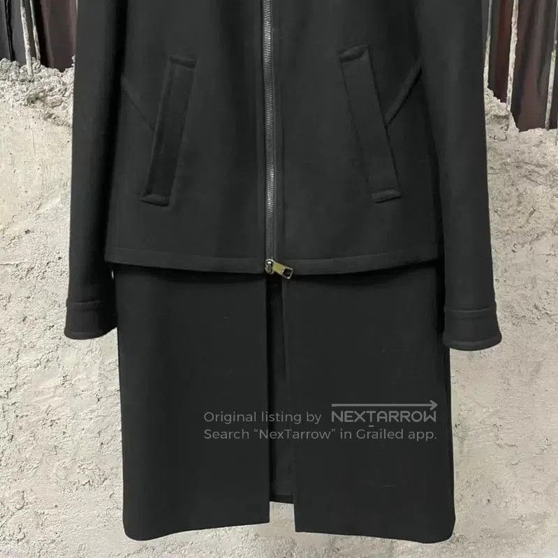 Neil Barrett NeIL BarreTT Black Wool Men's Long Coat . Size US M / EU 48-50 / 2 - 4 Thumbnail