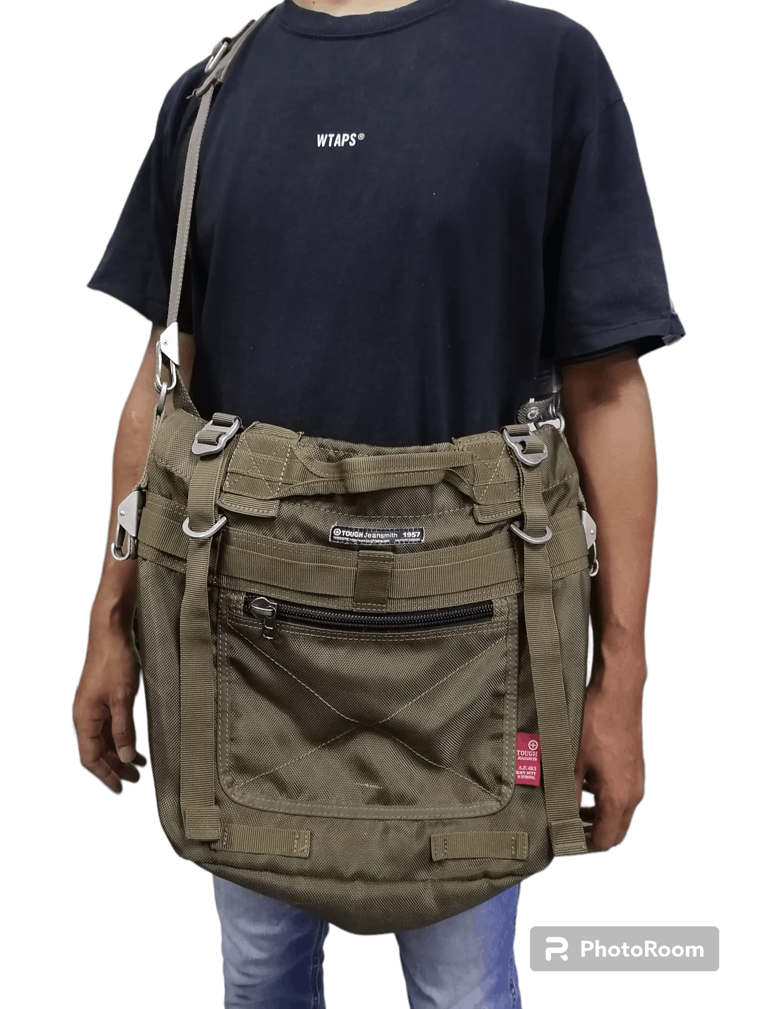 20471120 × If Six Was Nine Rare Tough Jeansmith Tactical Heavy Duty Bag Size ONE SIZE - 4 Thumbnail