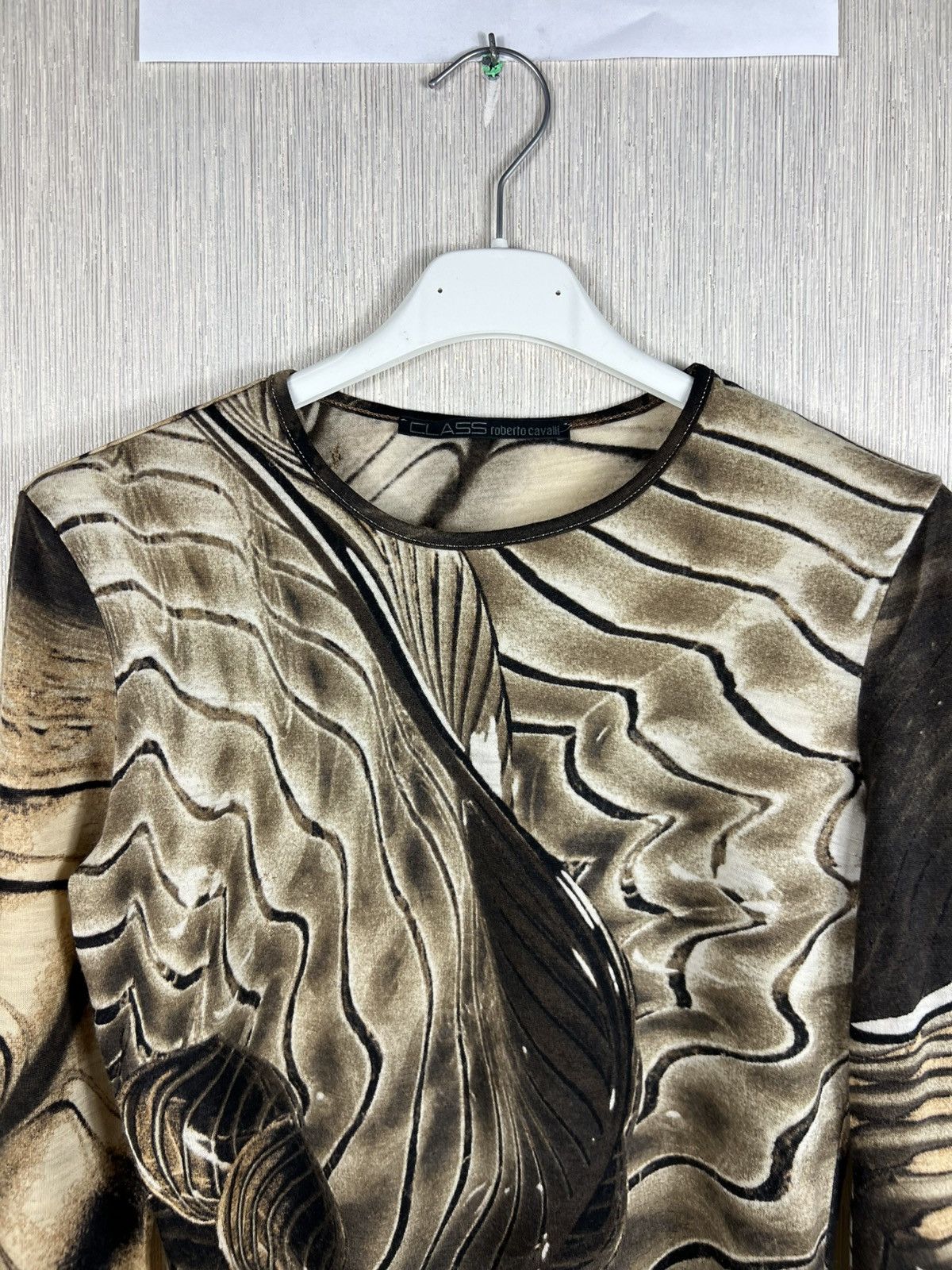 Roberto Cavalli Roberto Cavalli y2k mesh abstract spectrum full print blouse Size XS / US 0-2 / IT 36-38 - 5 Thumbnail