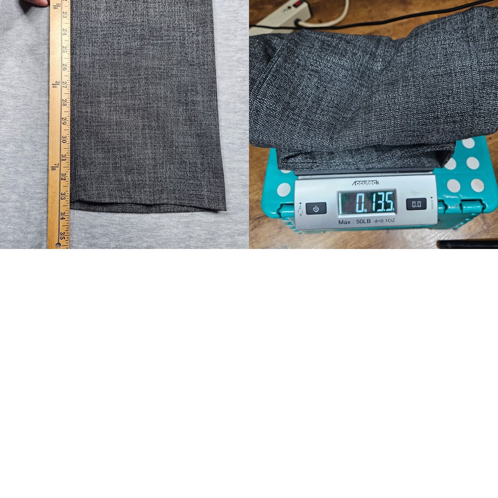 Vintage ECRU Women's Mid-Rise Costello Trouser black/white Size 6 Size 28" / US 6 / IT 42 - 8 Thumbnail