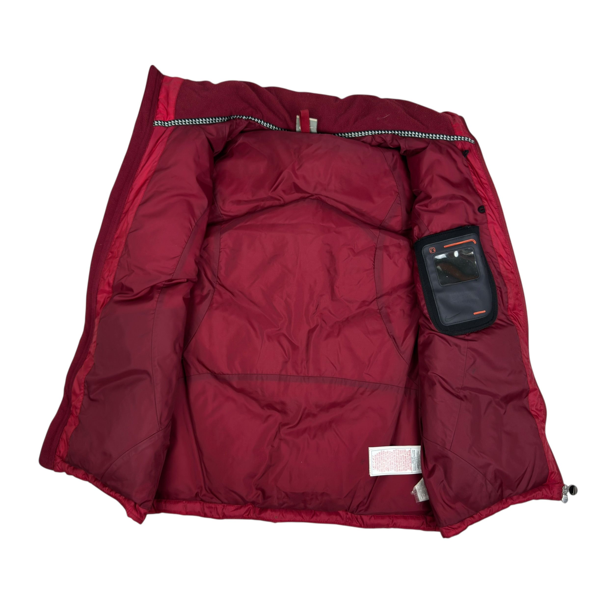 Nike Nike Red Black Solo Swoosh Full Zip Puffer Vest Small Size US S / EU 44-46 / 1 - 7 Thumbnail