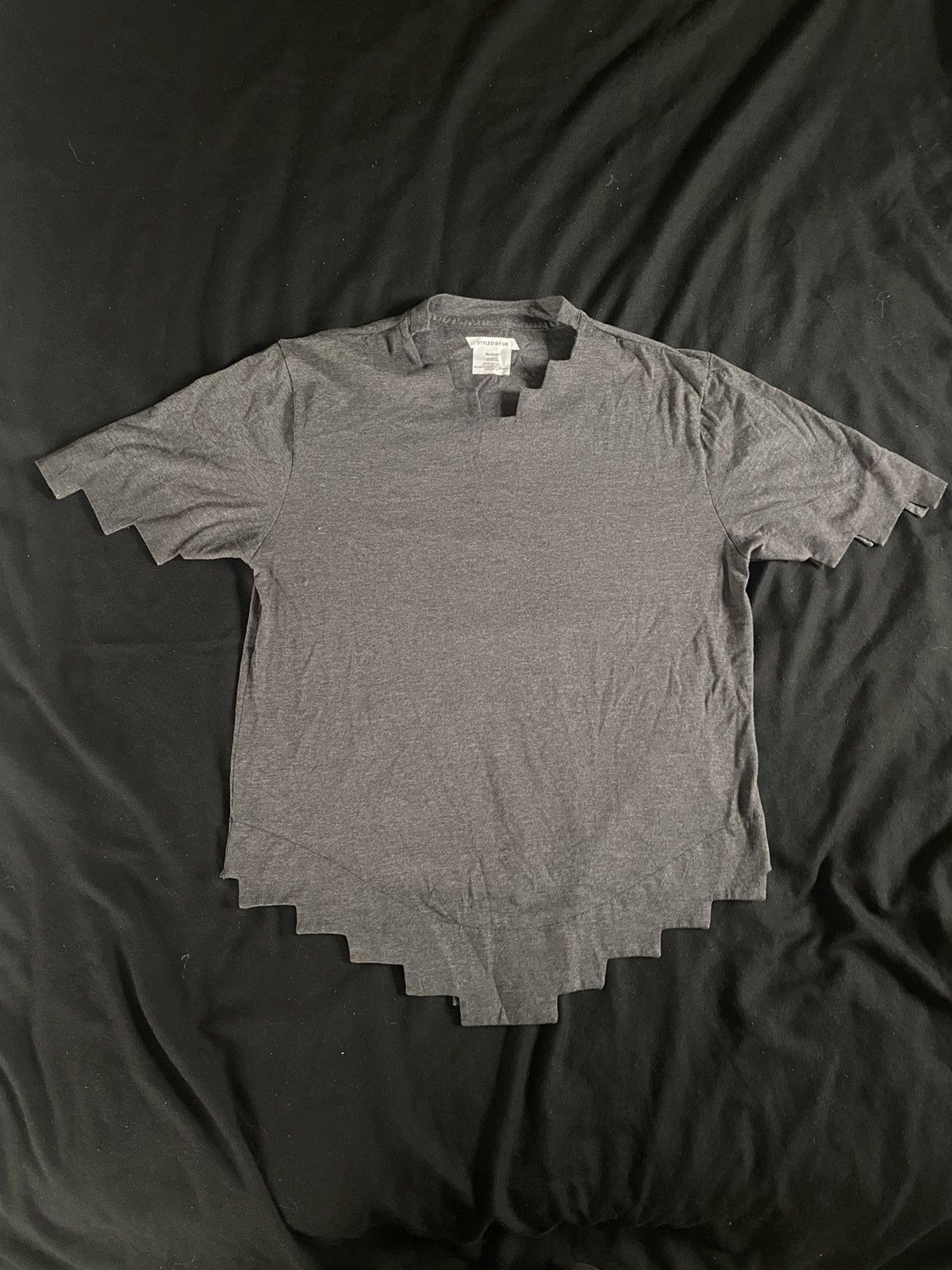 Other Stair-Cut Tee- Boxy Fit/Avant Garde Streetwear/Geometric Size US M / EU 48-50 / 2 - 2 Thumbnail