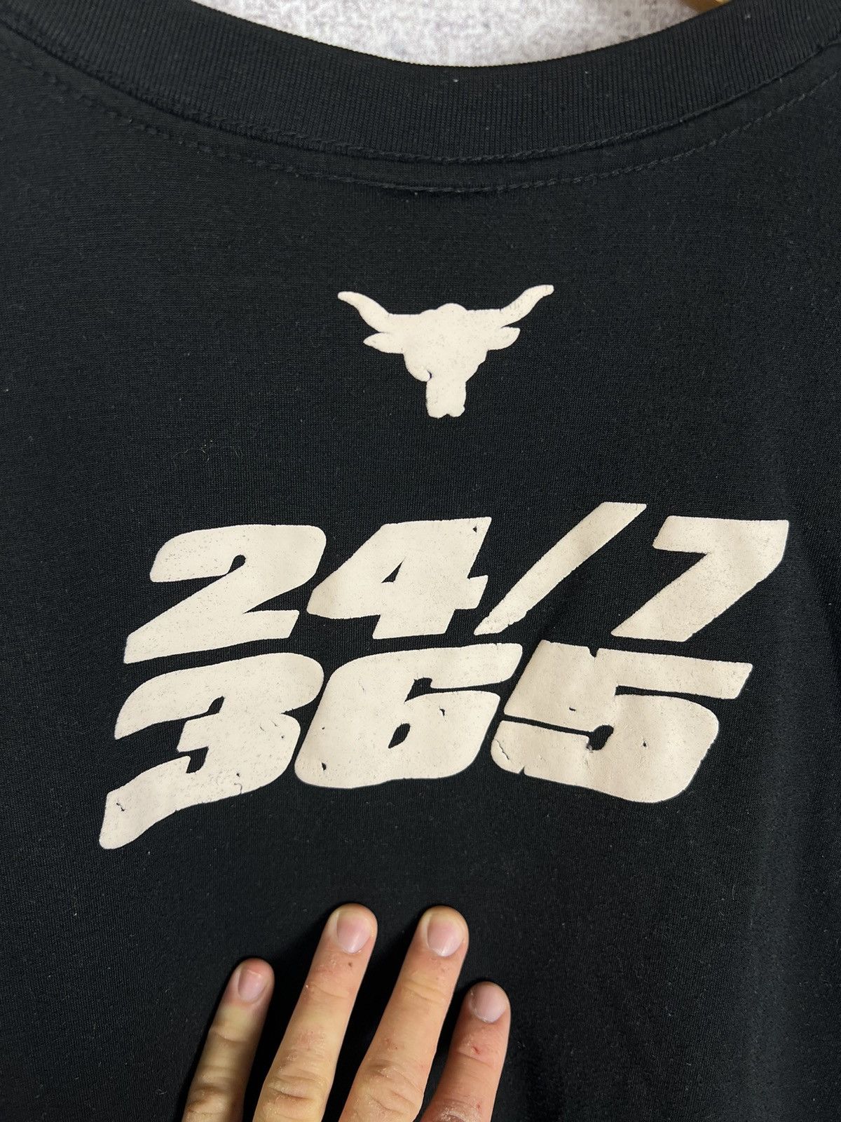WWE Vintage The Rock WWE Tee Boots 2 Asses T-Shirt Size US L / EU 52-54 / 3 - 5 Thumbnail