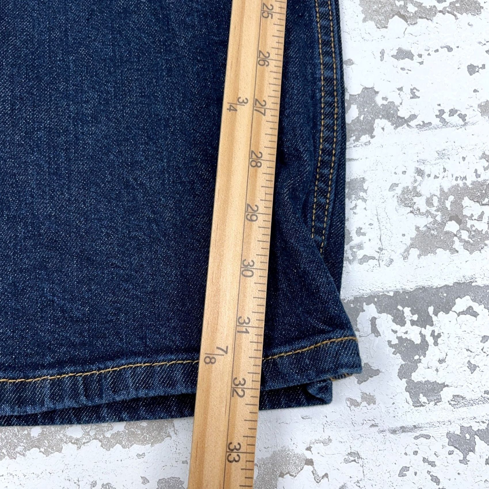 Levi's Levi's 514 Jeans Men 40x32 Slim Straight Dark Wash Denim Pants Stretch Size US 40 / EU 56 - 7 Thumbnail