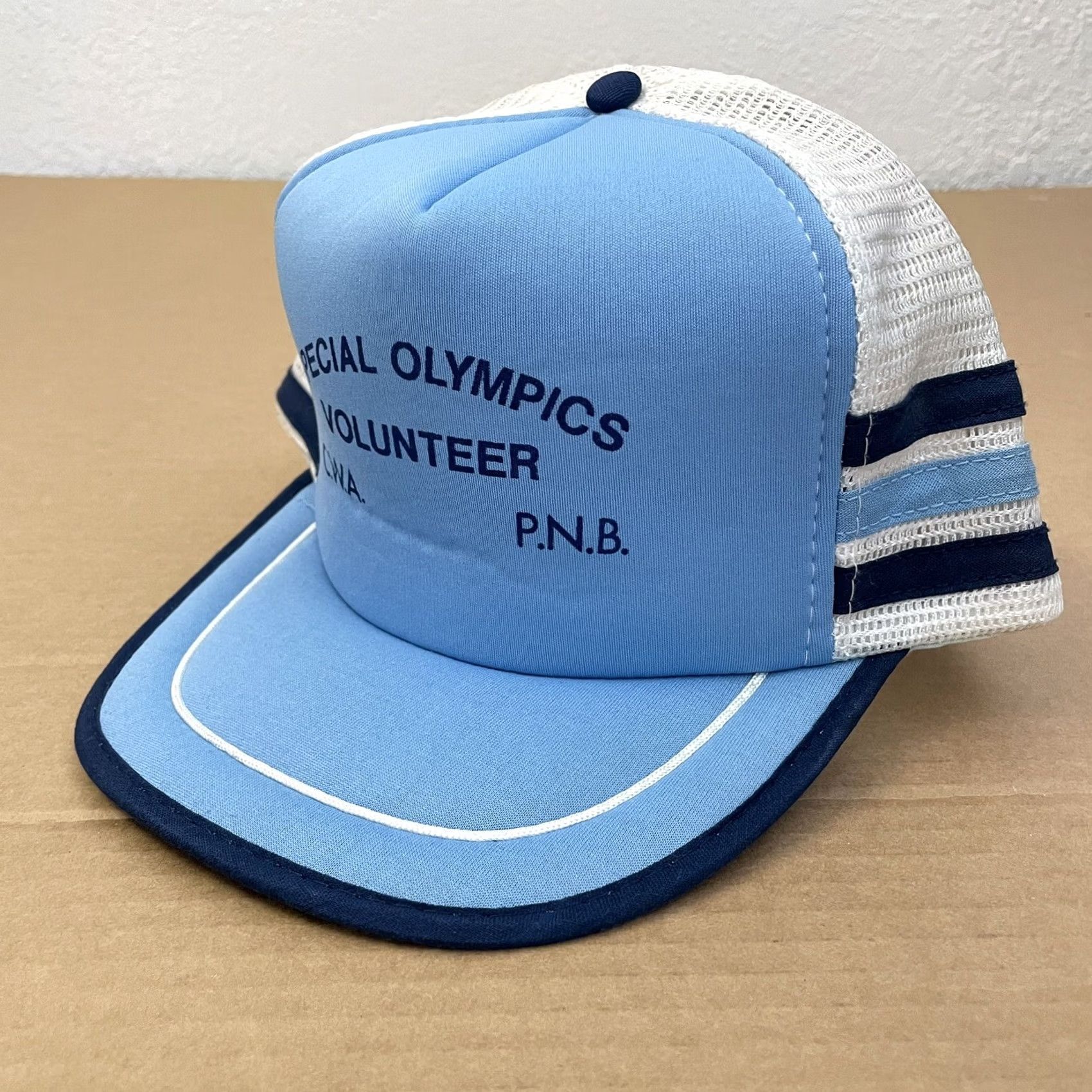 Vintage VINTAGE Special Olympics Hat Cap Snapback Blue Washington Adjustable 80s 90s Mens Size ONE SIZE - 6 Thumbnail