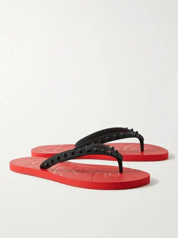 Christian Louboutin o1s1wg110925 Sandals in Red Size US 10 / IT 40 - 4 Thumbnail