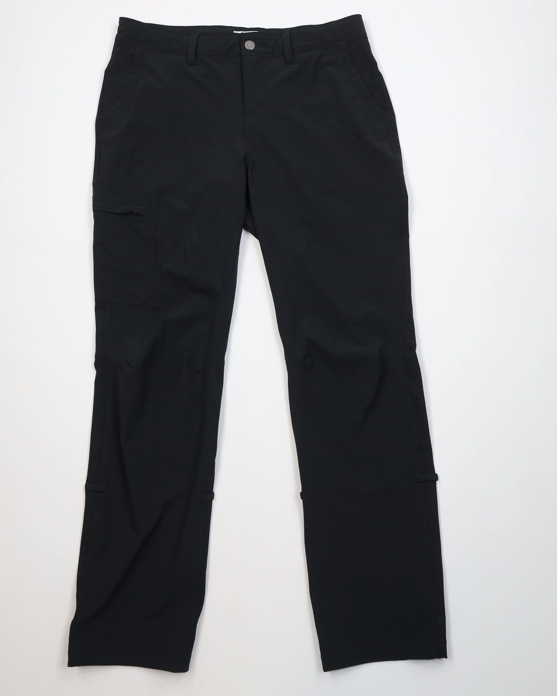Rei REI Adjustable Cuff Stretch Trekking Hiking Pants Black Size 32" / US 10 / IT 46 - 1 Thumbnail