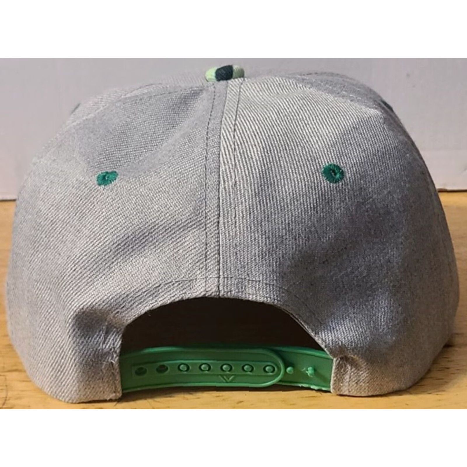 Vintage HIGH LIFE MARIJUANA LEAF LEAVES CANNABIS WEED SNAPBACK BASEBALL CAP GRAY Size ONE SIZE - 2 Thumbnail