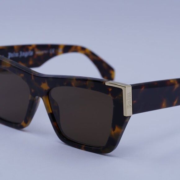 Palm Angels Palm Angels PERI099 HOLLYWOOD 6064 Sunglasses Havana Cat Eye Size ONE SIZE - 2 Thumbnail