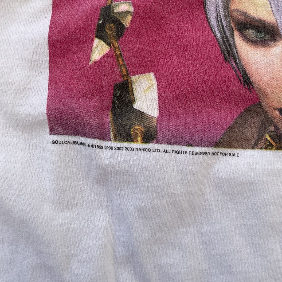 Vintage 2003 Soul Calibur II Ivy Valentine Video Game Shirt