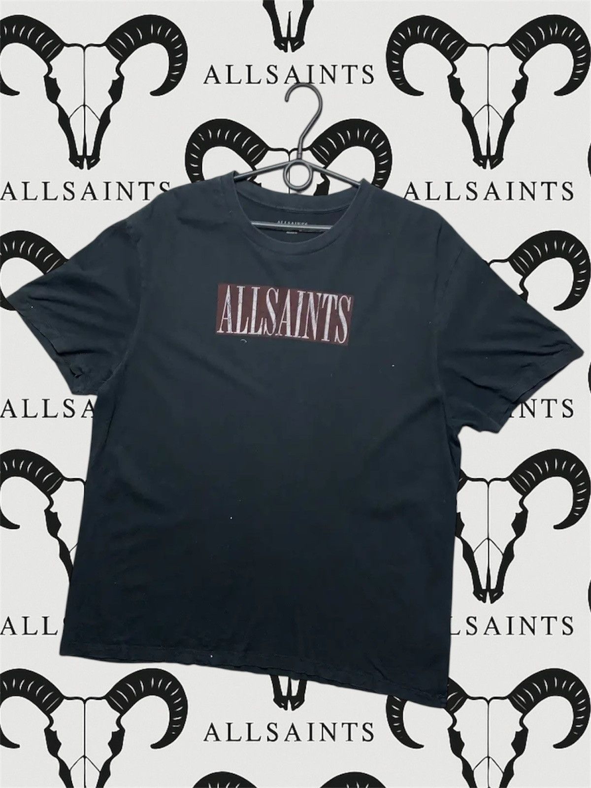 Allsaints Vintage Allsaints tee big logo size M relaxed fit Size US M / EU 48-50 / 2 - 1 Thumbnail
