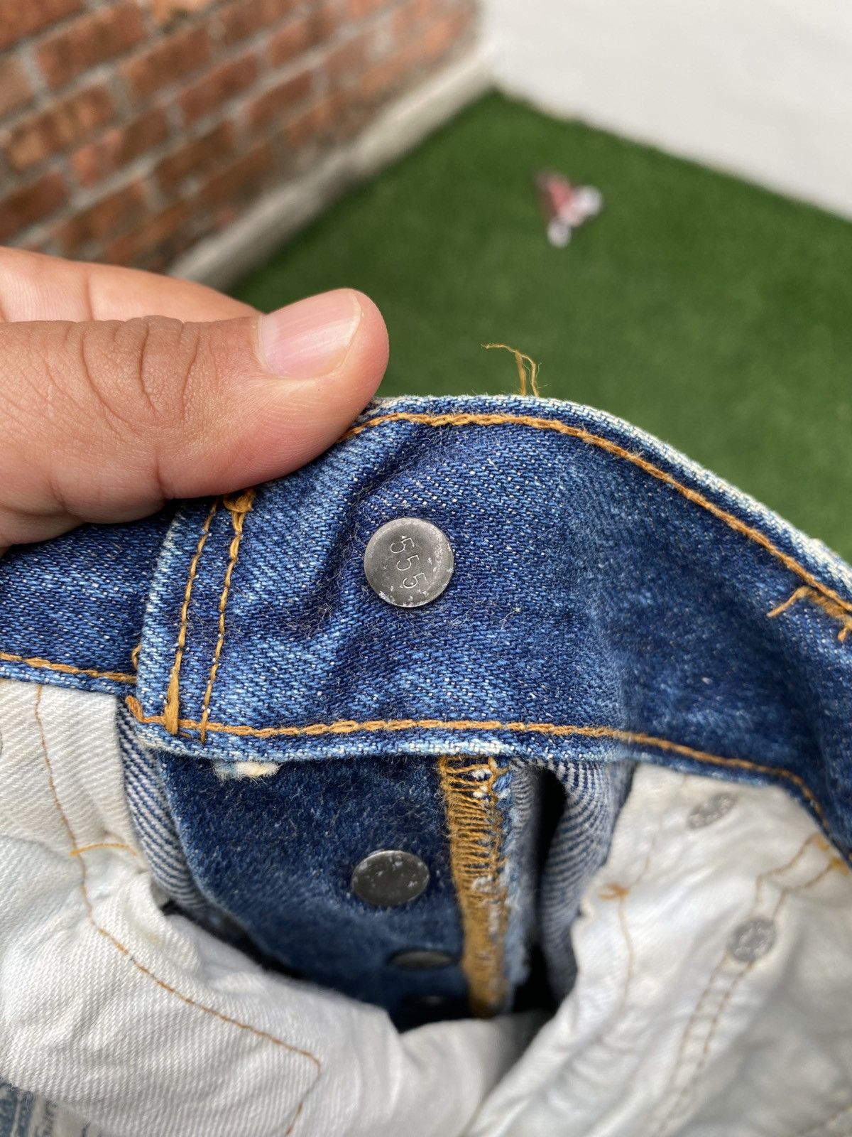 Levi's Vintage Clothing W28x32 Vintage levi's redline big E made in USA Size 28" / US 6 / IT 42 - 7 Thumbnail