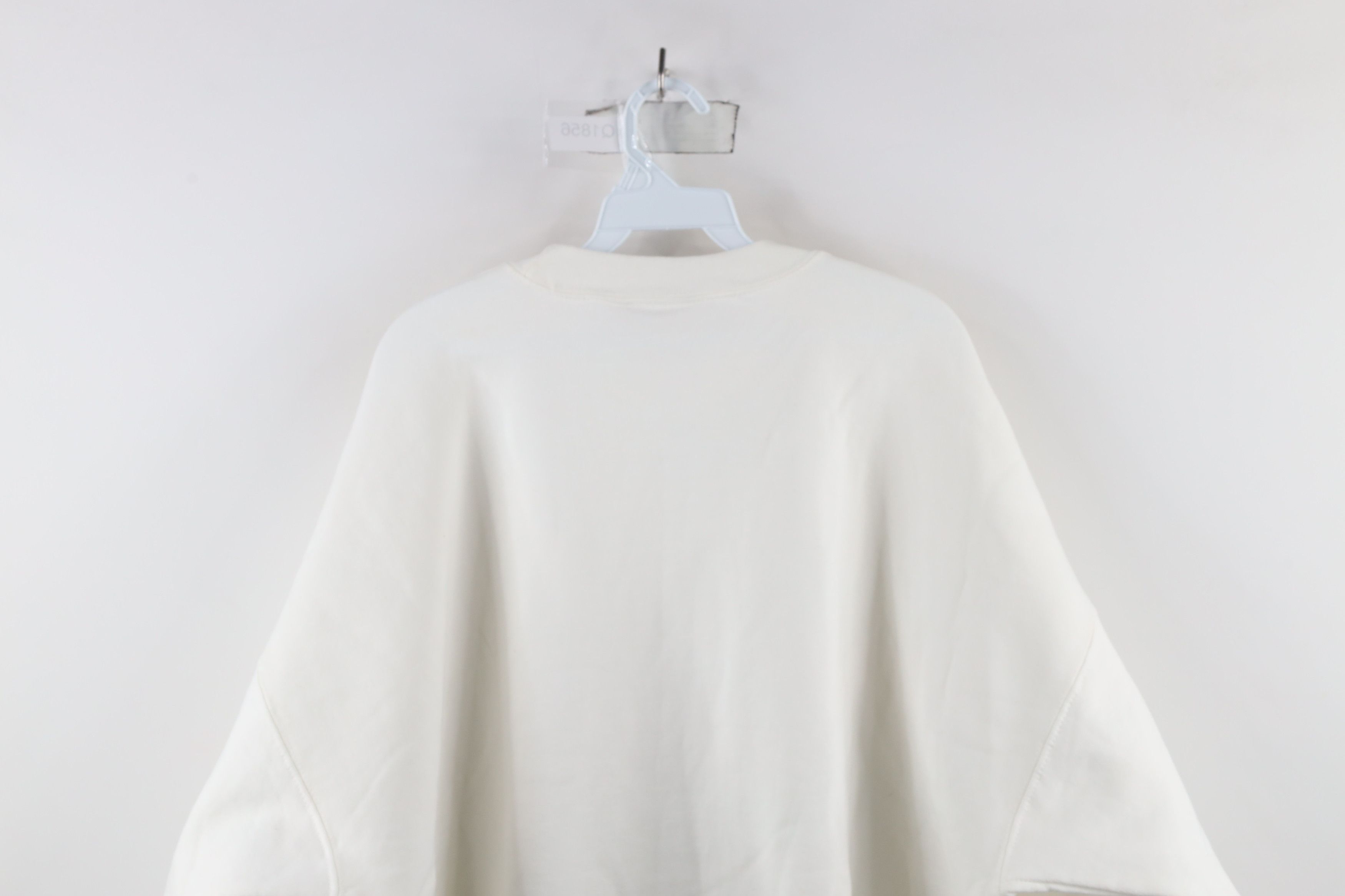 Vintage Vintage 90s Streetwear Heavyweight Crewneck Sweatshirt White Size US XXL / EU 58 / 5 - 10 Thumbnail
