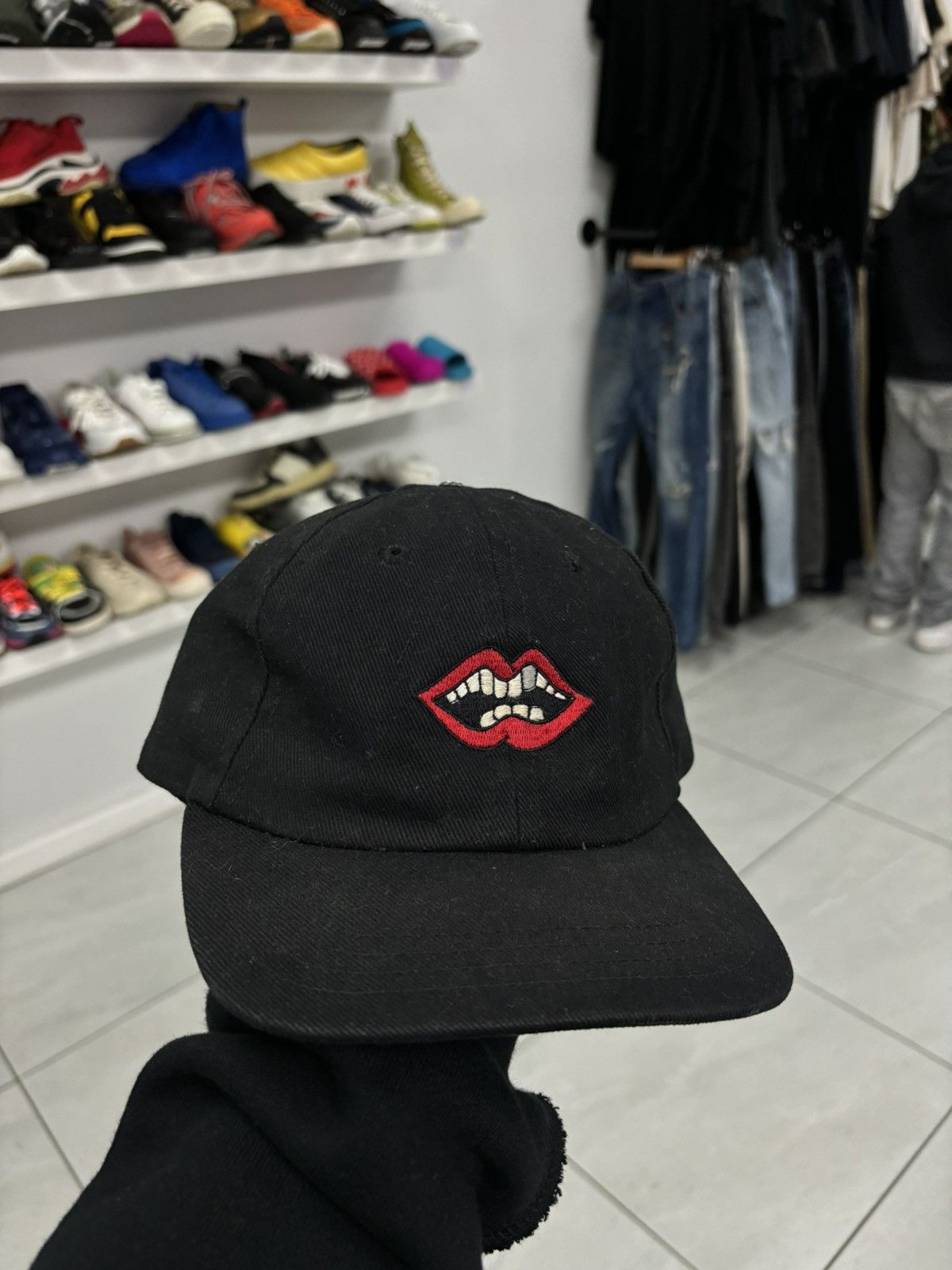 Chrome Hearts Chrome Hearts Matty Boy Lips Gunslinger Cap