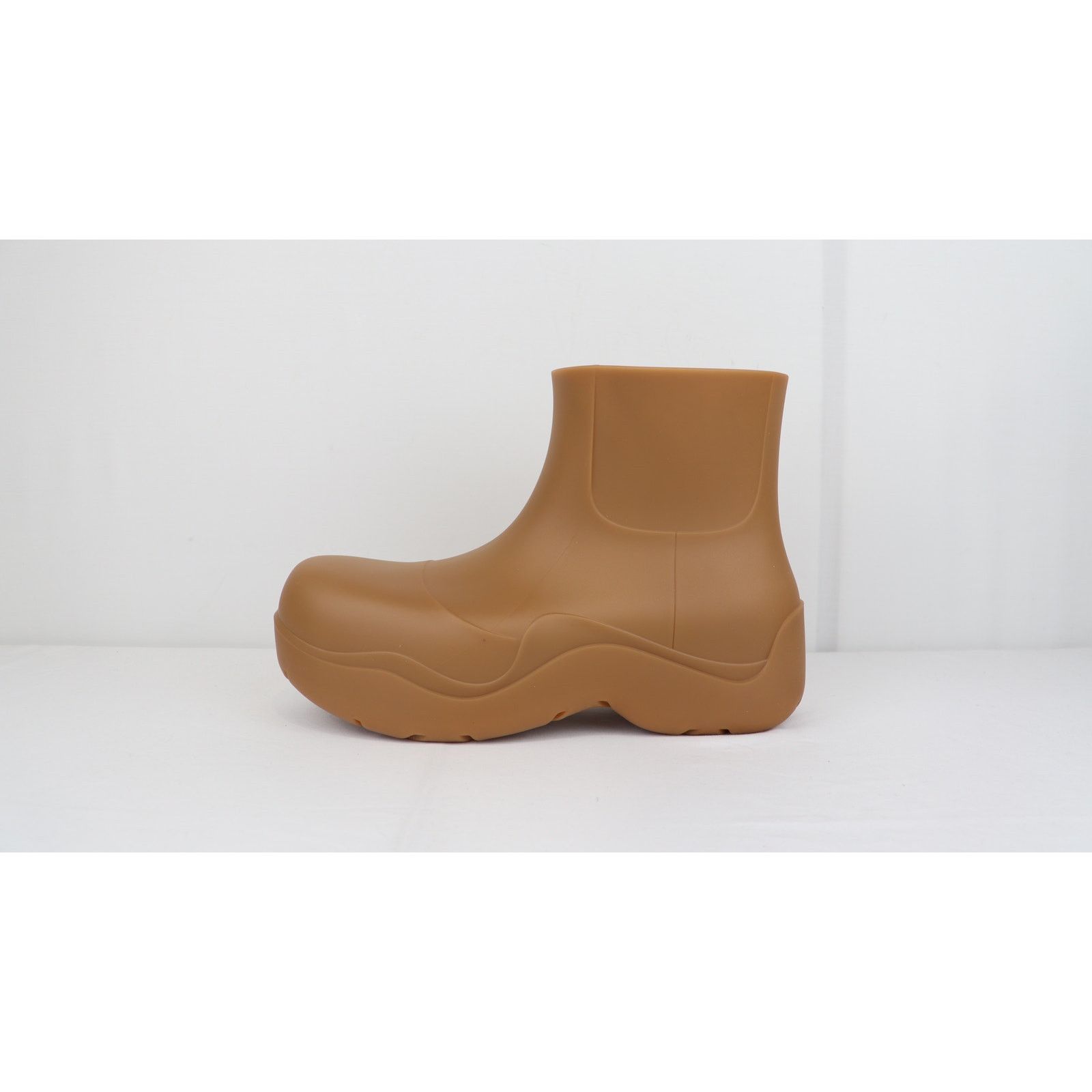 Bottega Veneta o1rshd1 Matt Rubber Band Boots in Brown Size US 10 / EU 43 - 2 Thumbnail