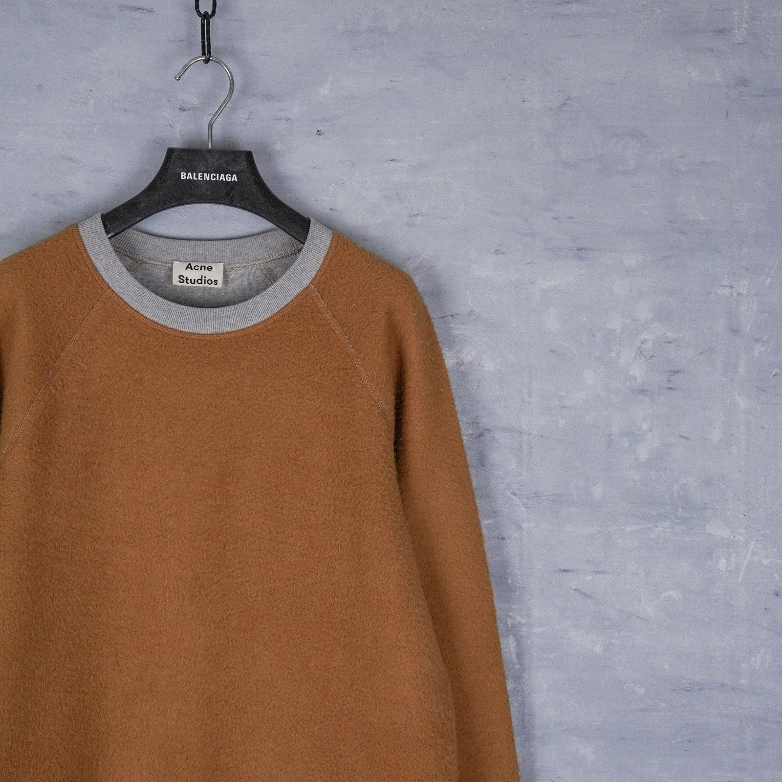 Acne Studios Acne studios aw14 college reverse brown gray sweatshirt Size US XS / EU 42 / 0 - 2 Thumbnail