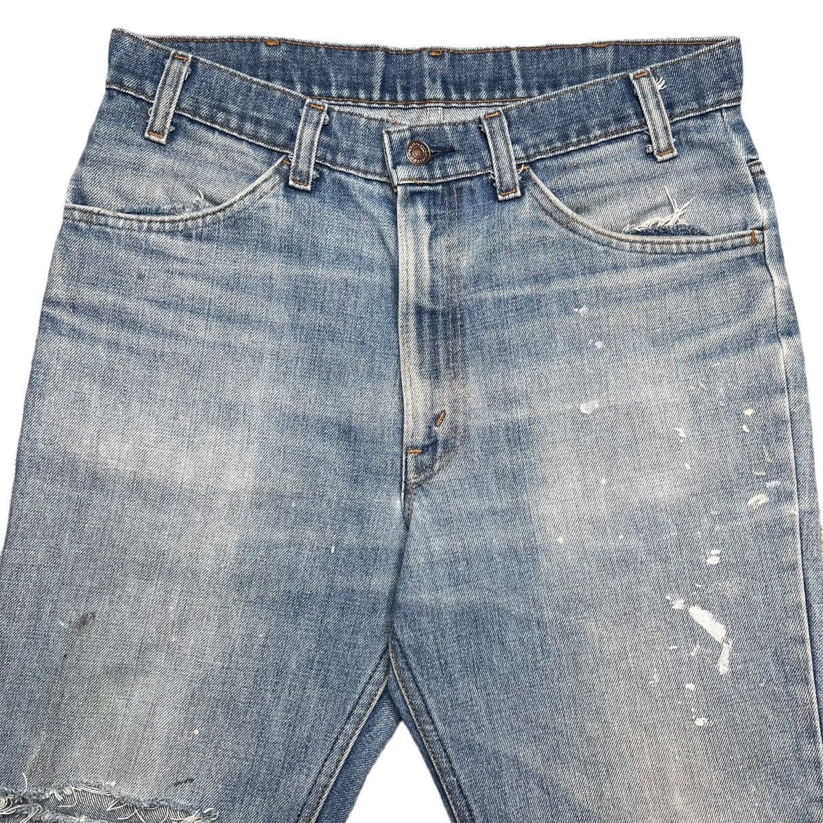 Levi's × Vintage Vtg 70s Levi’s Orange Tab 646 Bellbottom Flare Denim Jeans Size US 32 / EU 48 - 8 Thumbnail