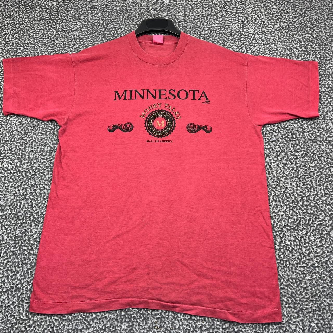 Fruit Of The Loom Vintage Minnesota Shirt XL Red Money Talks Fruit of the Loom Size US XL / EU 56 / 4 - 1 Thumbnail