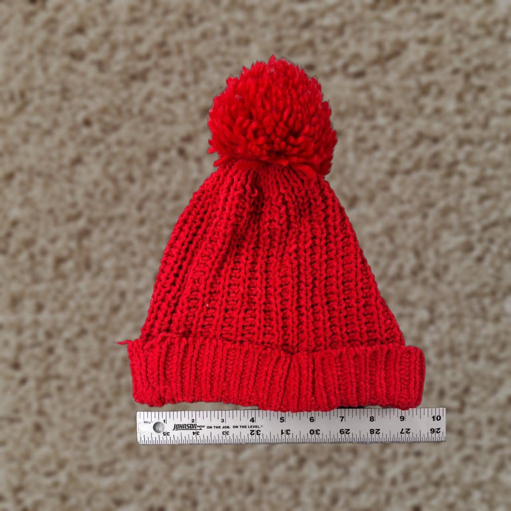 Abercrombie & Fitch VINTAGE Abercrombie & Fitch Beanie Toque Womens OS Red Knit Wool Poly Est 1892 NY Pom Size ONE SIZE - 1 Thumbnail