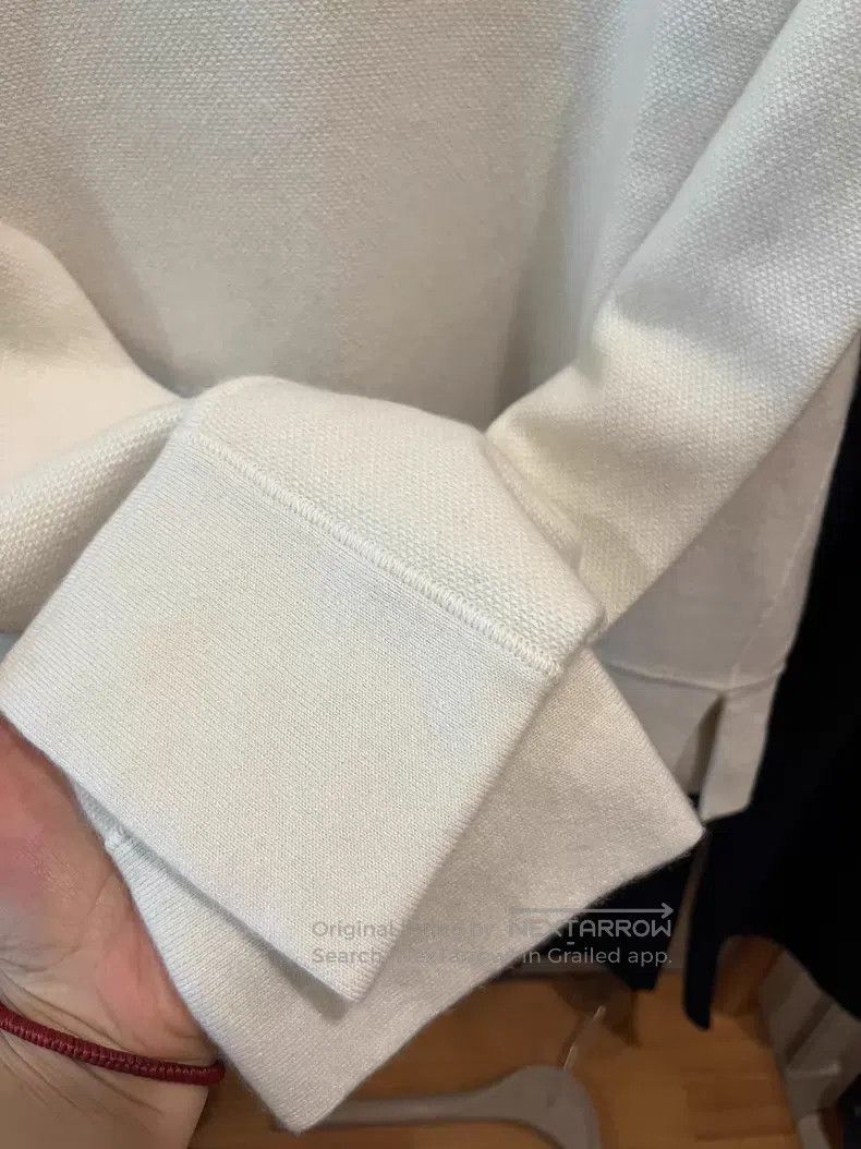 Loro Piana Loro Piana White Cashmere Sweater Size S / US 4 / IT 40 - 3 Thumbnail
