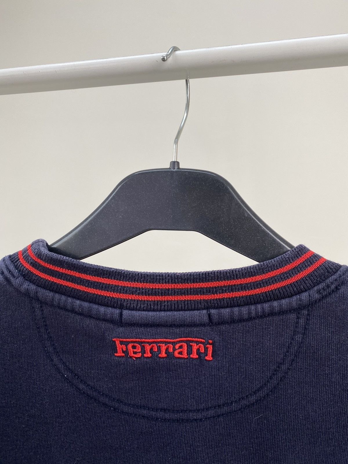 Ferrari Vintage Ferrari denim logo sweatshirt Size US L / EU 52-54 / 3 - 8 Thumbnail
