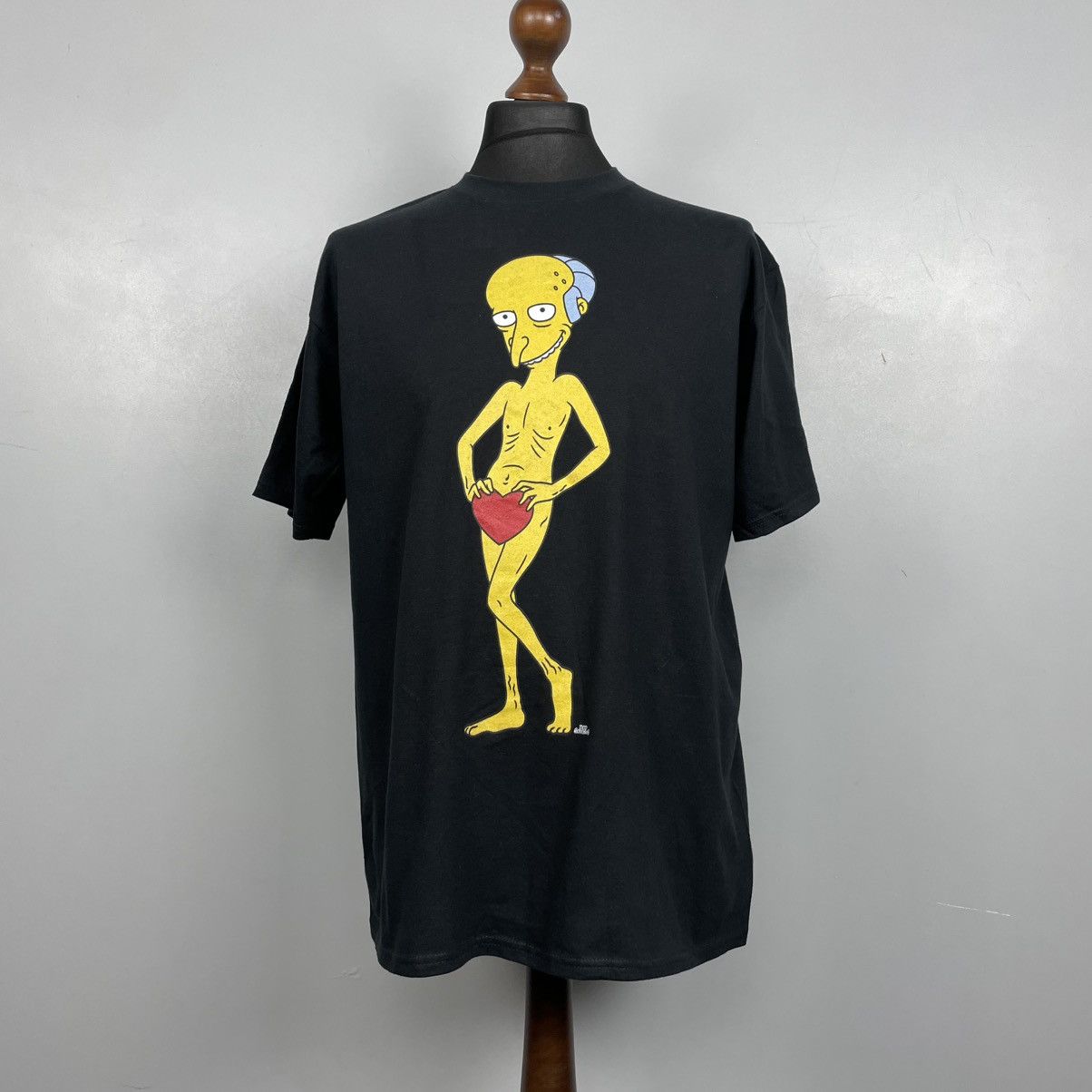 The Simpsons × Vintage The Simpsons Valentine's Day Mr. Burns Be Mine Heart T-Shirt Size US L / EU 52-54 / 3 - 3 Thumbnail