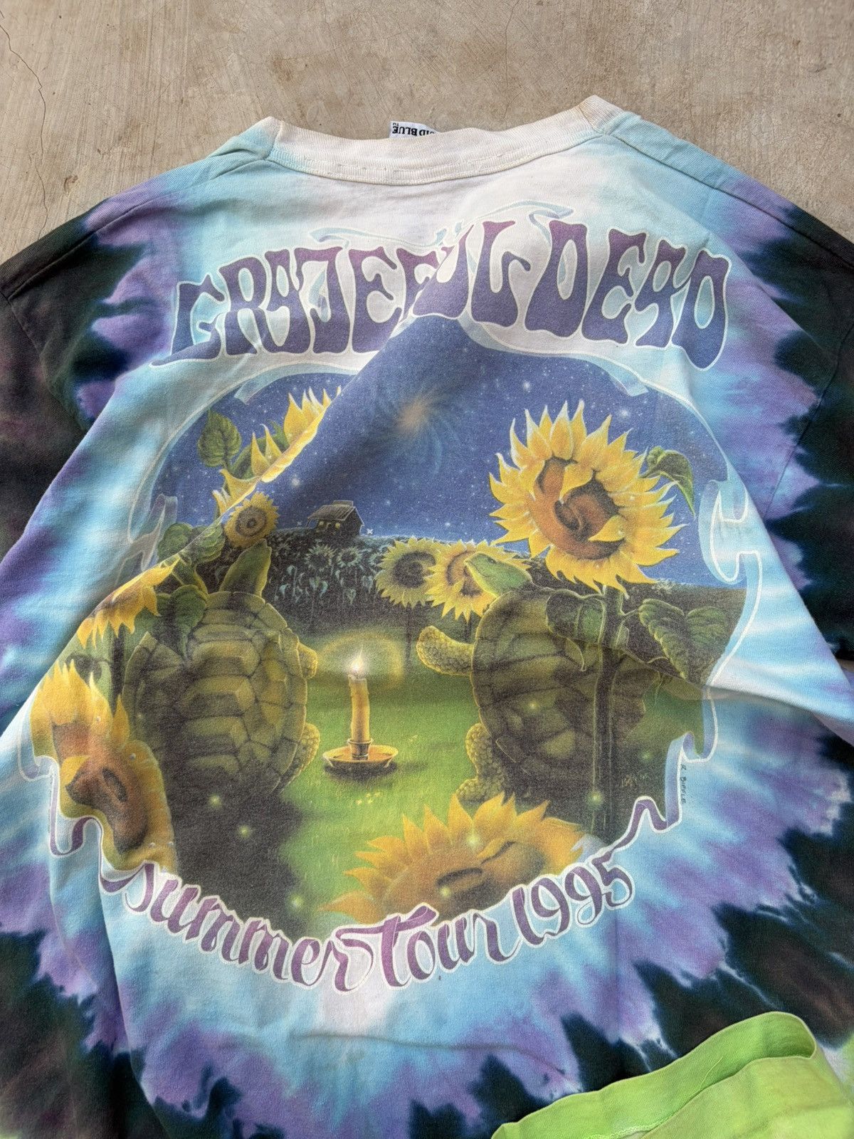 Band Tees Vintage 1995 Grateful Dead Summer Tour Tshirt Size US XL / EU 56 / 4 - 2 Thumbnail