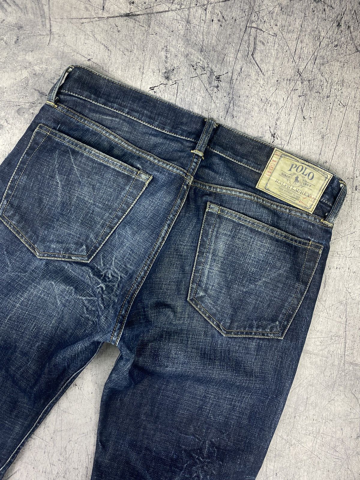 Polo Ralph Lauren × Vintage Vintage Polo Ralph Lauren Denim Jeans Size 32x32 Size US 32 / EU 48 - 3 Thumbnail