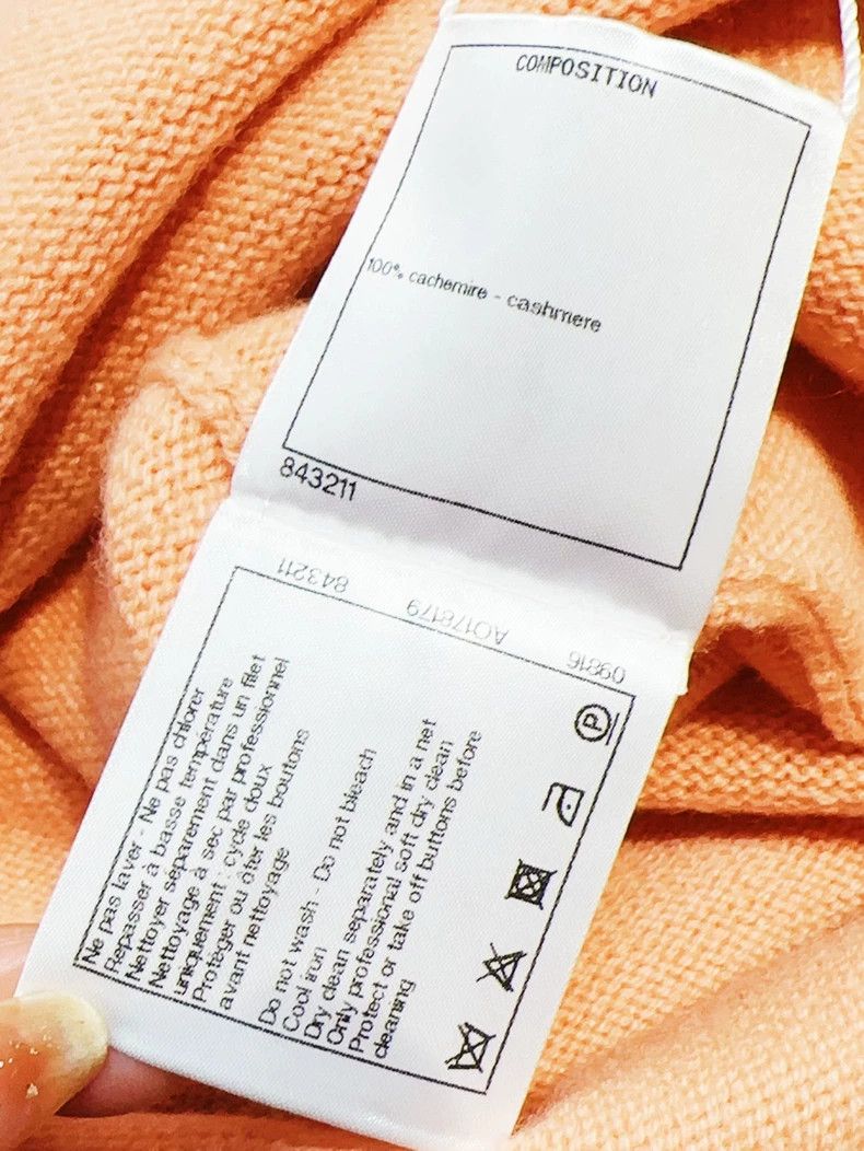 Chanel Chanel 20A Kangpeng Street Orange Pink Burgundy Edge Gold Size 24" / US 00 / IT 34 - 7 Thumbnail