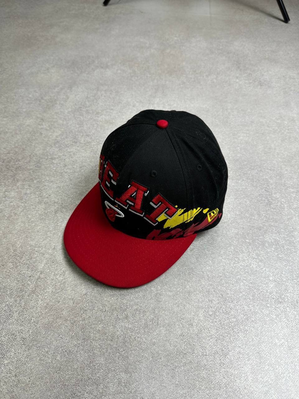New Era Vintage New Era Miami Heats 9Fifty Hardwood Classic Snapback Size ONE SIZE - 2 Thumbnail
