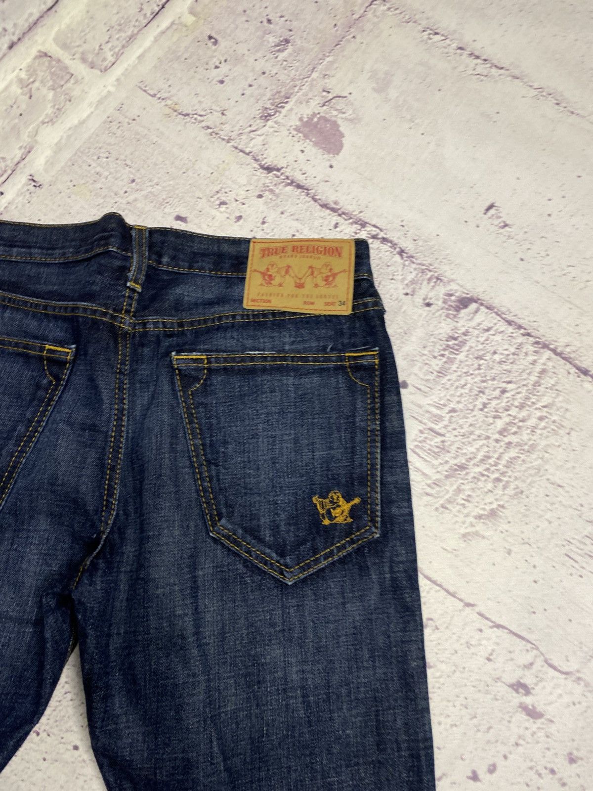 True Religion Men's Vintage Japanese True Religion Selvedge jeans y2k Size US 30 / EU 46 - 14 Thumbnail