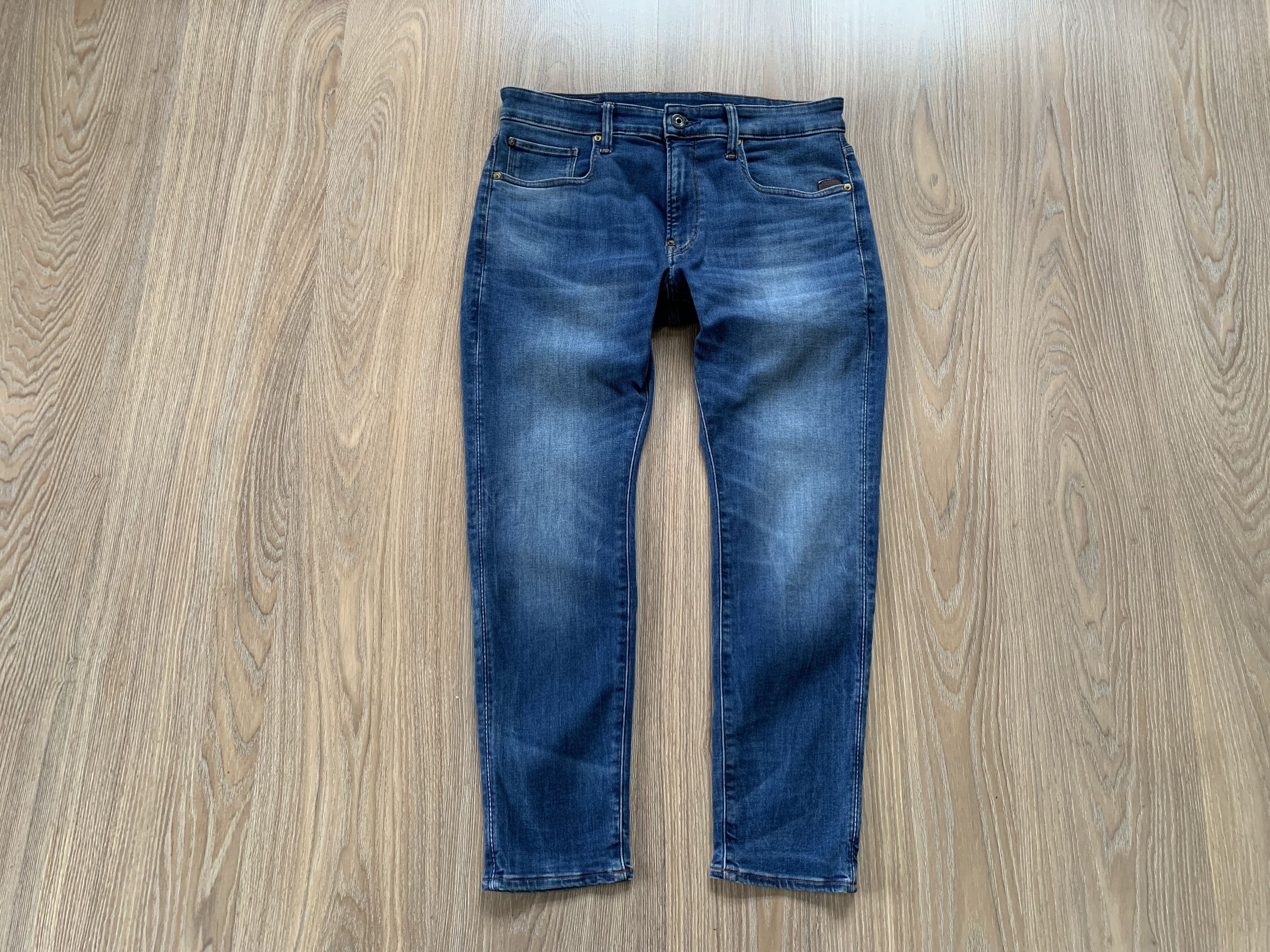G-Star G-Star Raw Revend Blue Skinny Jeans Size US 32 / EU 48 - 2 Thumbnail