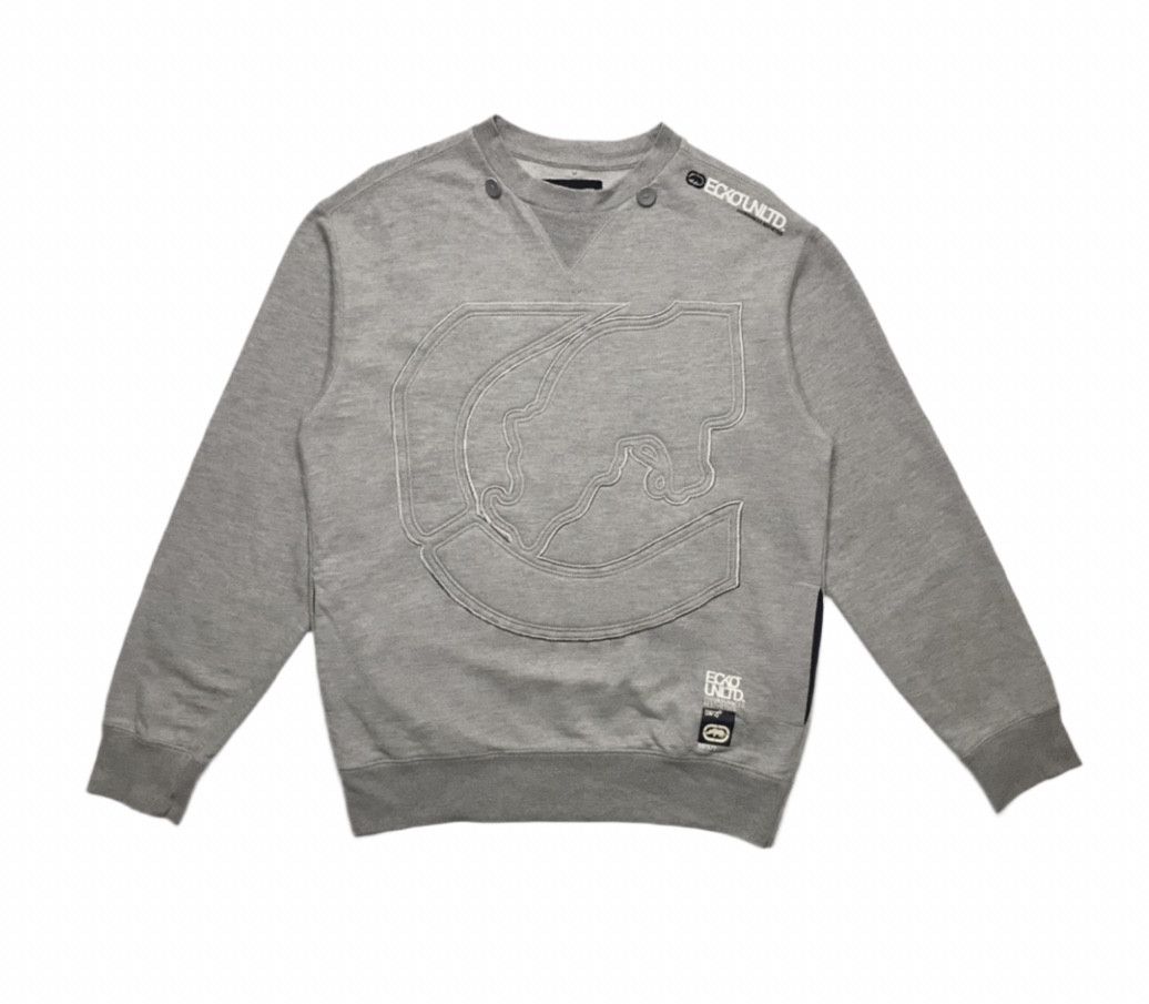 Ecko Unltd. Ecko Unltd Mens Gray Sweatshirt Sz S Crewneck Size US S / EU 44-46 / 1 - 1 Thumbnail