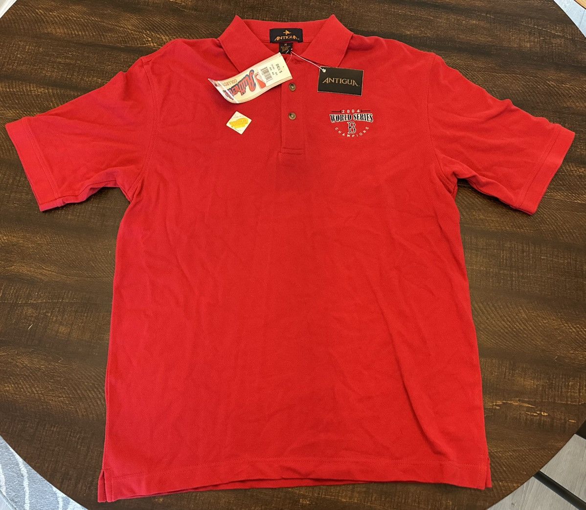 Antigua NWT Boston Red Sox 2004 ALCS Champions Men’s Polo MLB-Medium Size US M / EU 48-50 / 2 - 1 Thumbnail