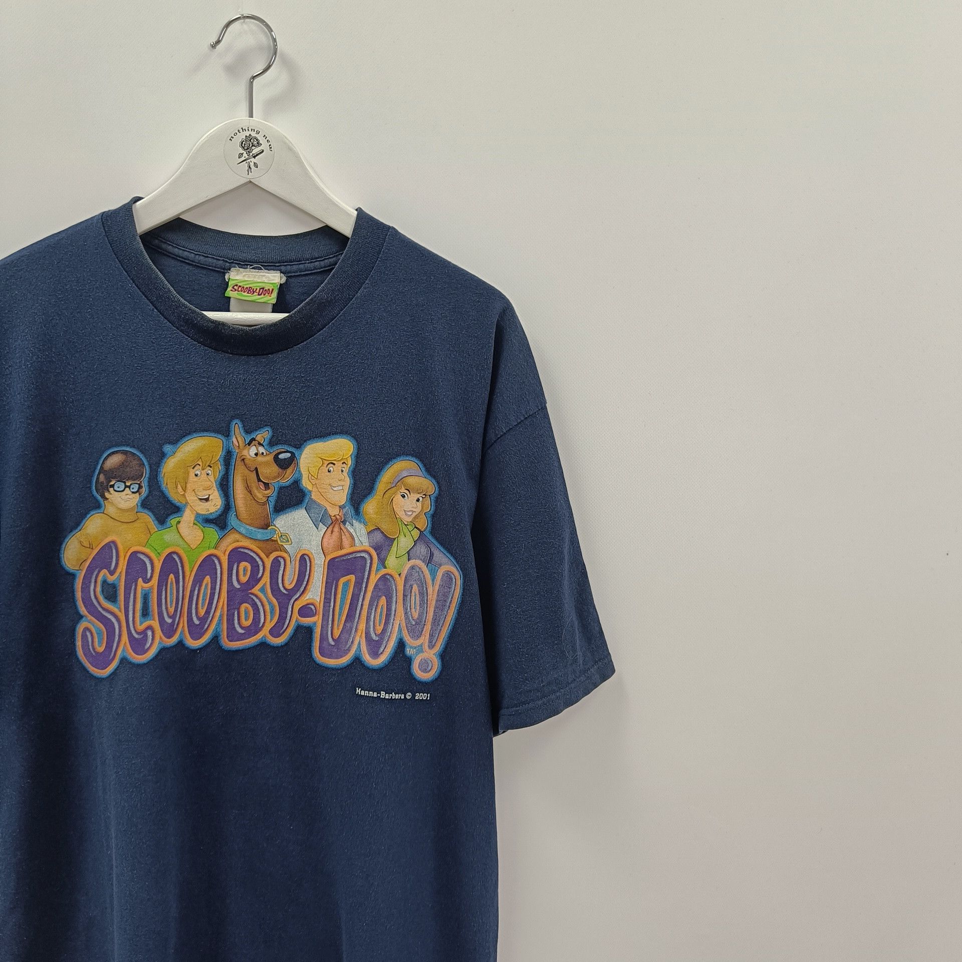 Vintage Vintage Scooby doo all charactest big logo t-shirt Size US XL / EU 56 / 4 - 2 Thumbnail