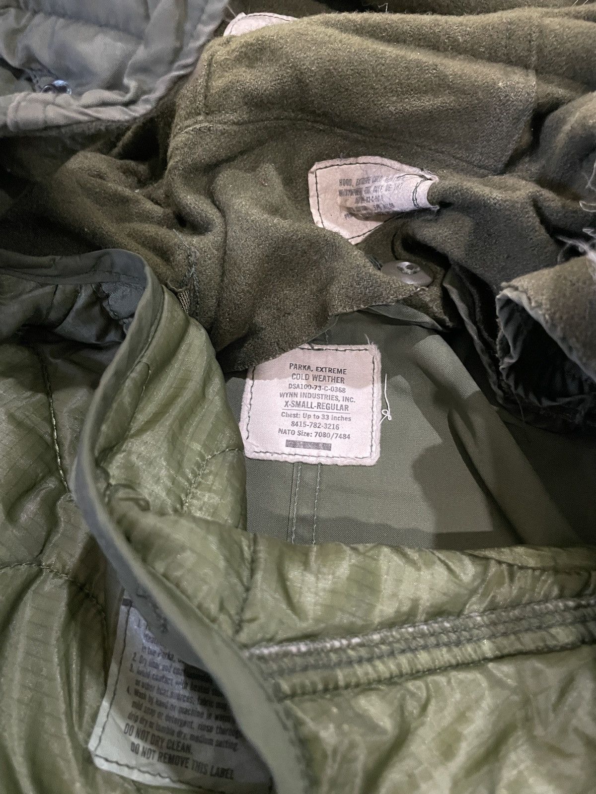 Vintage Parka M65 US Army M-1965 Size US S / EU 44-46 / 1 - 15 Thumbnail