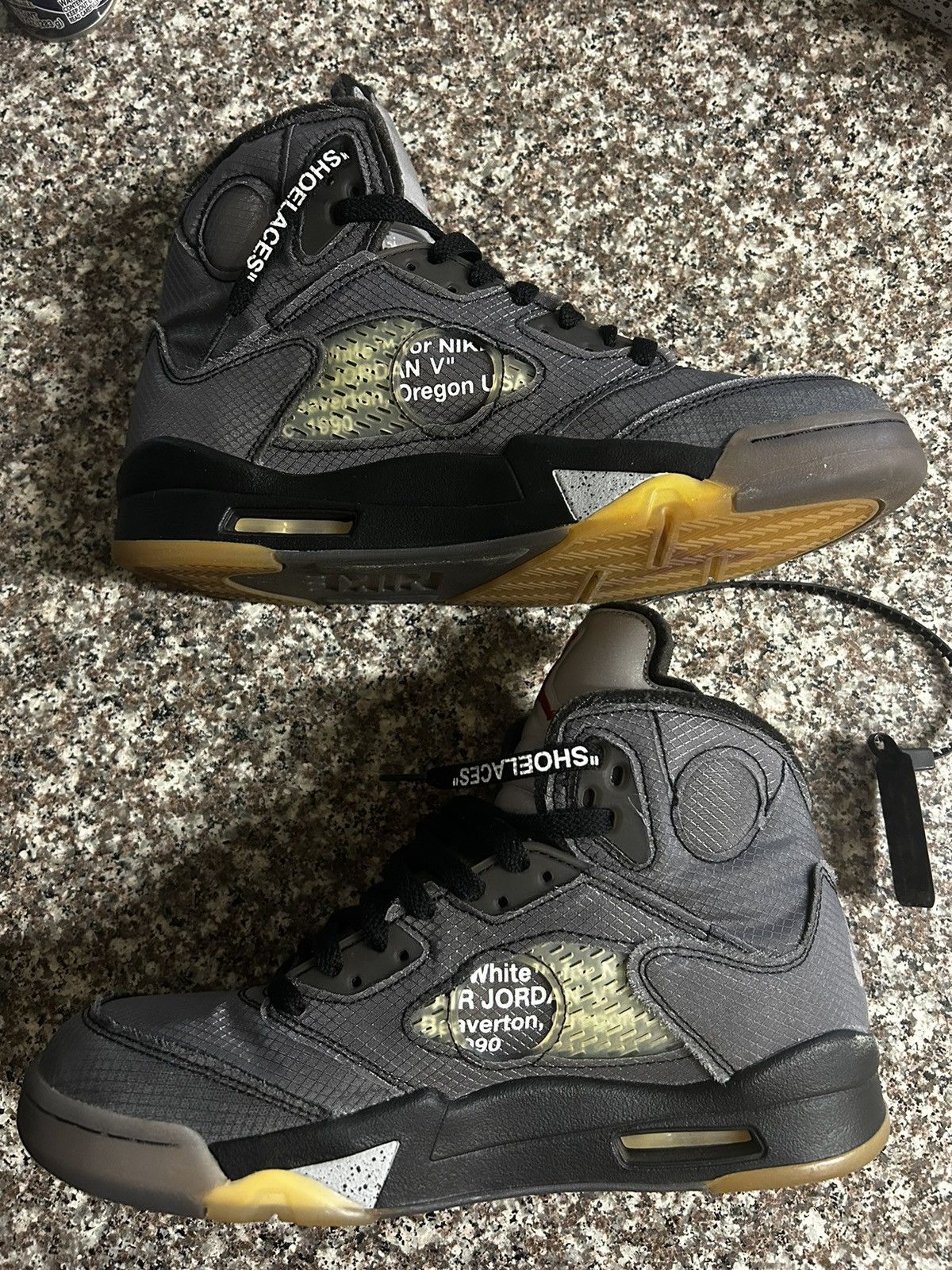 Jordan Brand Off white air Jordan 5 Muslin Size US 9 / EU 42 - 2 Thumbnail