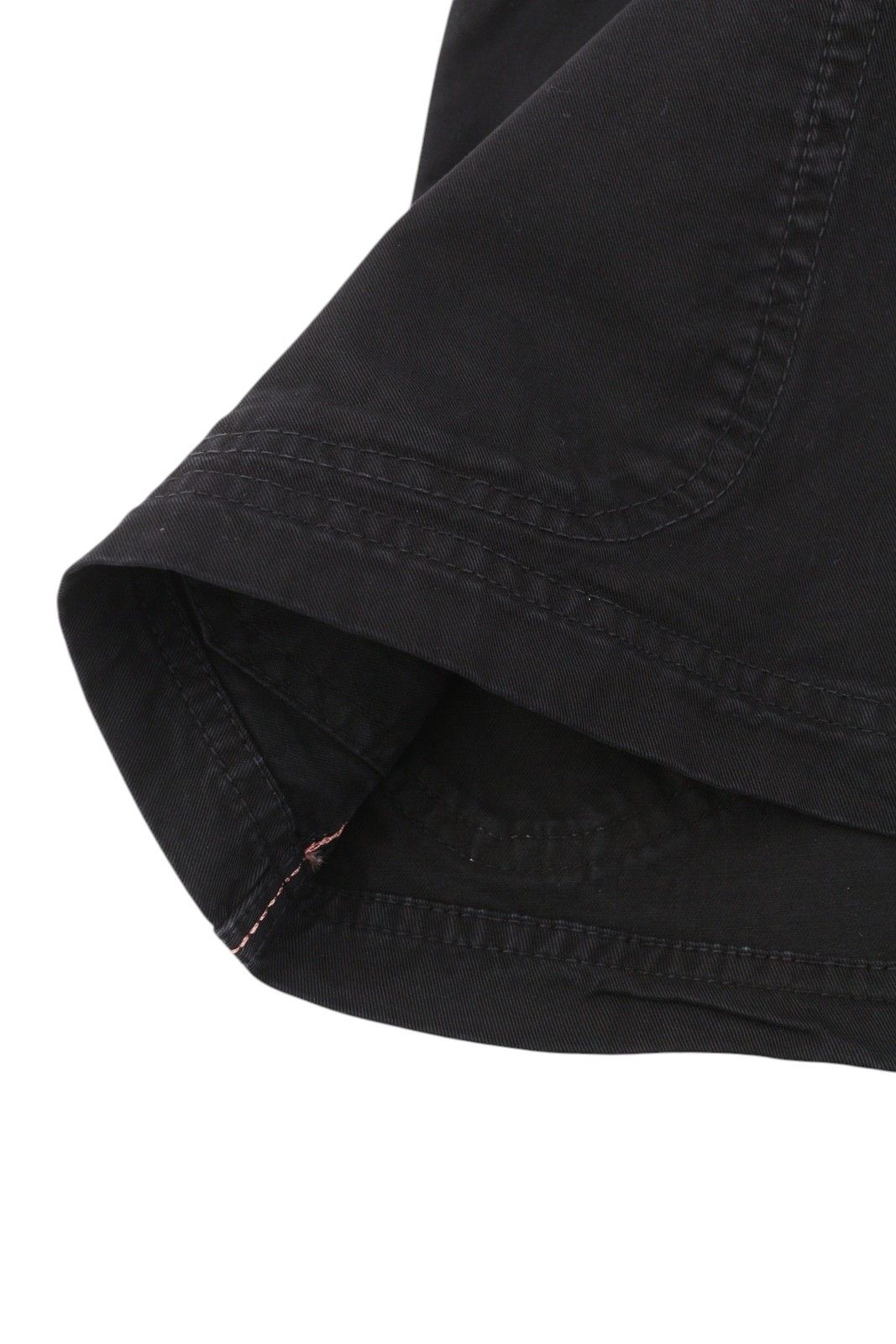 Diesel O-BEIGE W29 Black Twill Button A-Line Mini Skirt 41320 Size 29" - 5 Thumbnail