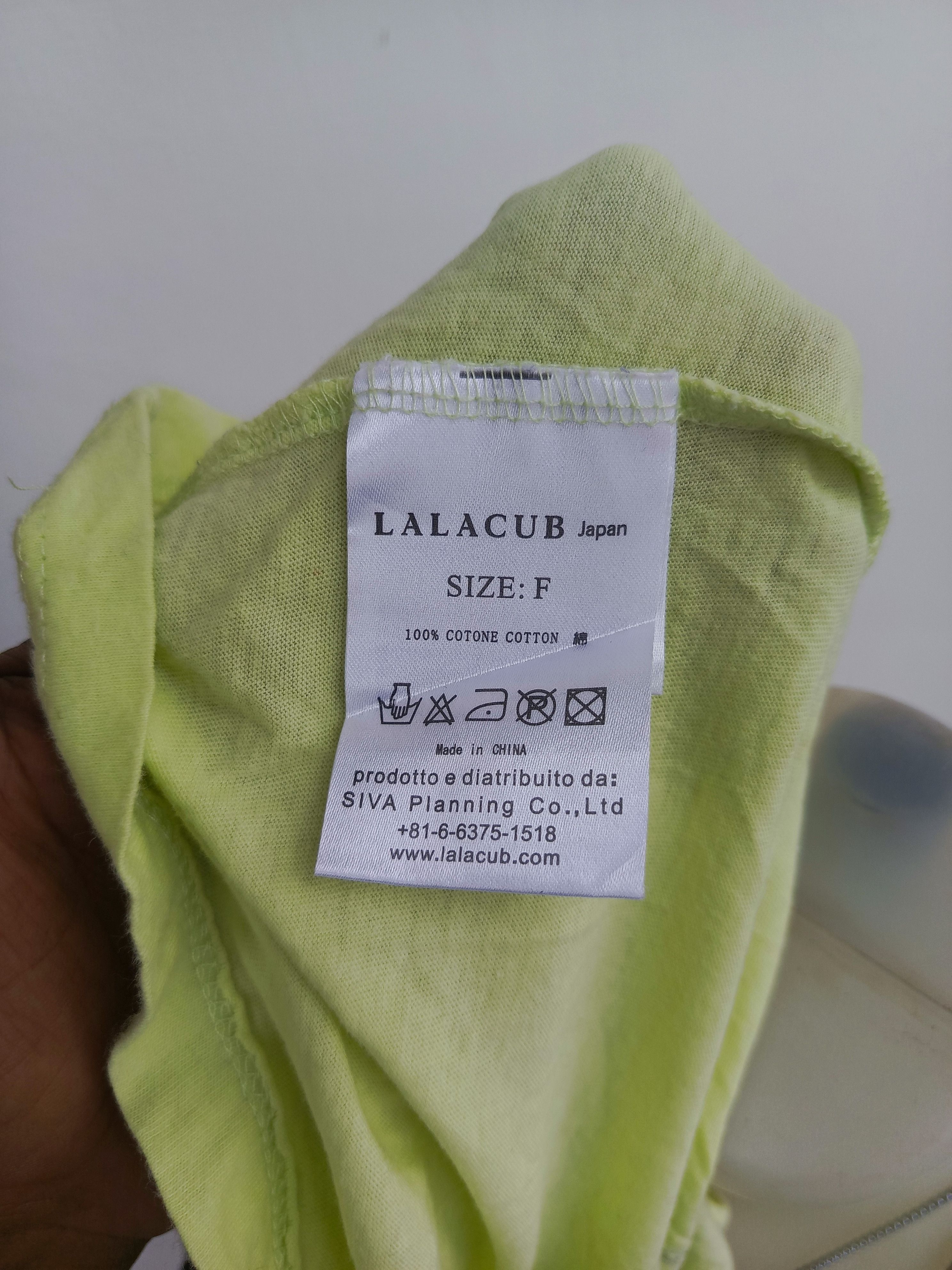 Japanese Brand Lalacub Cat Print T-Shirt Made in Japan Size L / US 10 / IT 46 - 8 Thumbnail