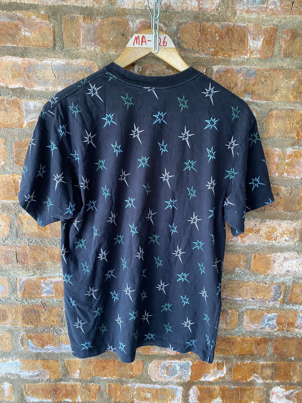 Undercover SS03 Undercover Barbered wire star tee Size US M / EU 48-50 / 2 - 5 Thumbnail