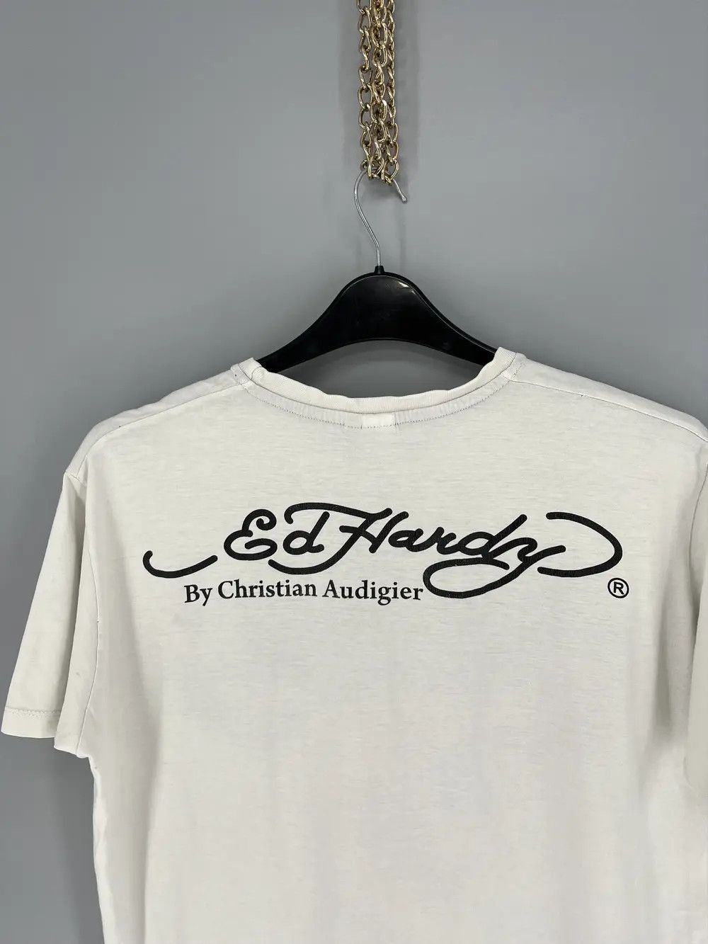 Ed Hardy Vintage Y2k Ed Hardy T-Shirt Size XL Size US XL / EU 56 / 4 - 15 Thumbnail