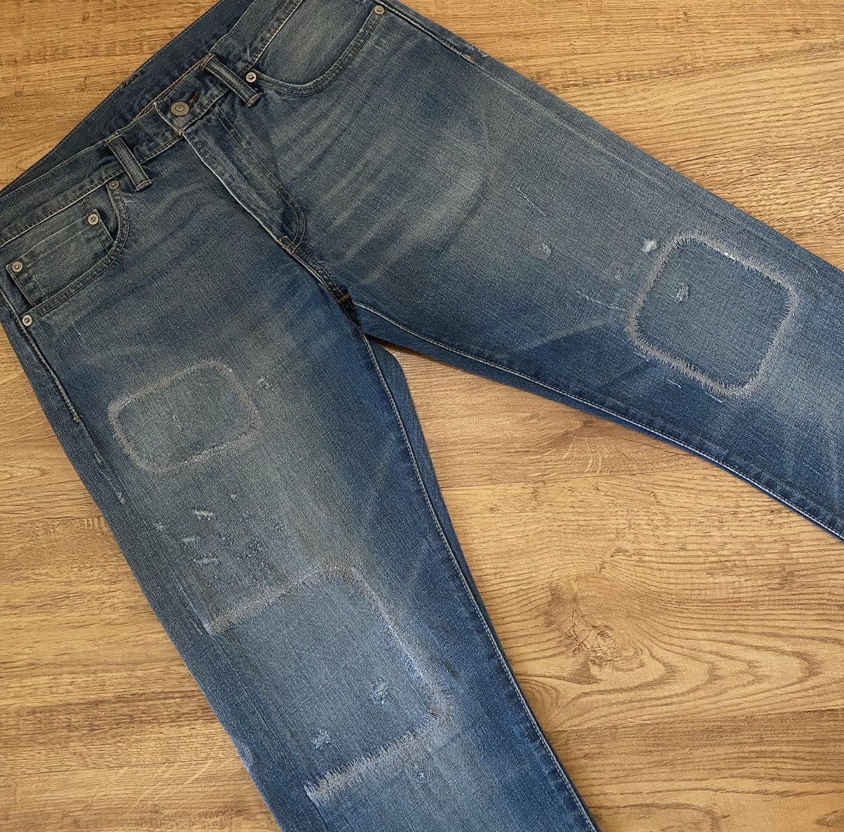 Levi's Levi’s Distressed Selvedge Denim x Streetwear Size US 32 / EU 48 - 8 Thumbnail