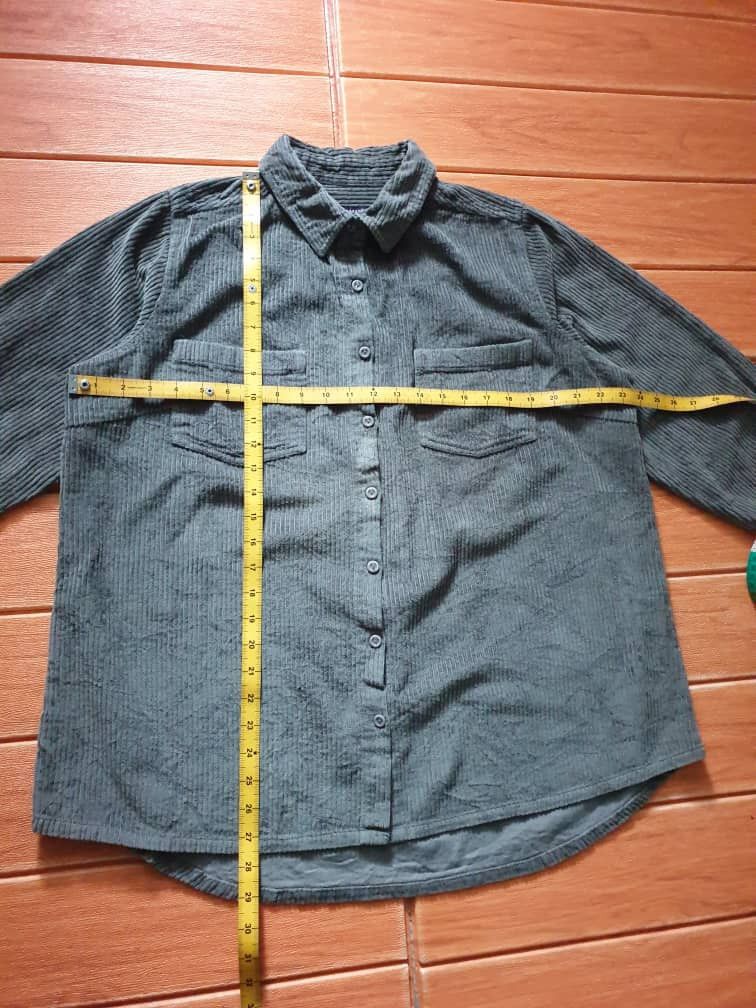 Japanese Brand Roamans brown Cudroy Button ups Shirt Size M / US 6-8 / IT 42-44 - 6 Thumbnail