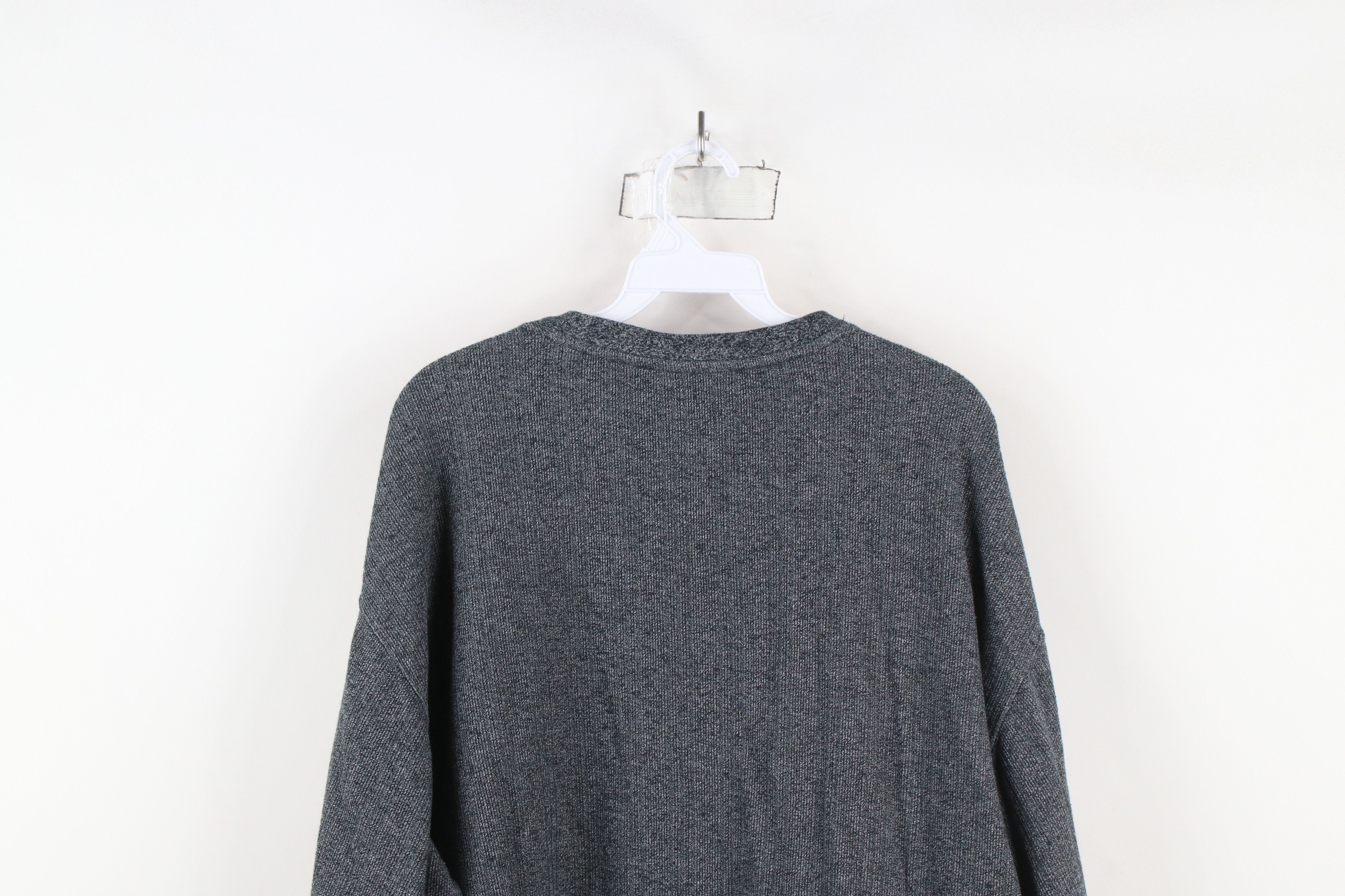 Vintage Vintage 90s Y2K Streetwear Ribbed Knit Long Sleeve T-Shirt Size US XXL / EU 58 / 5 - 8 Thumbnail