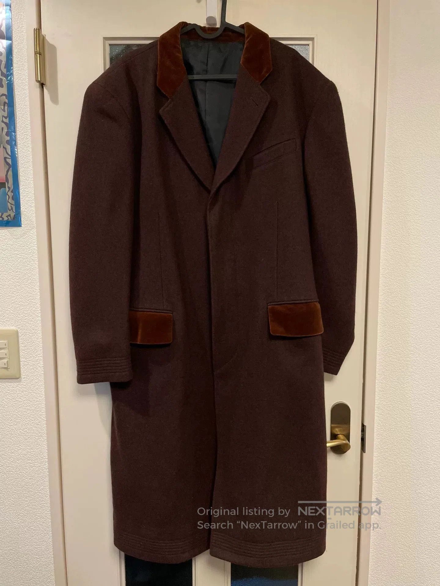 Jean Paul Gaultier Jean Paul Gaultier Dark Brown Wool Coat. Size US M / EU 48-50 / 2 - 1 Thumbnail
