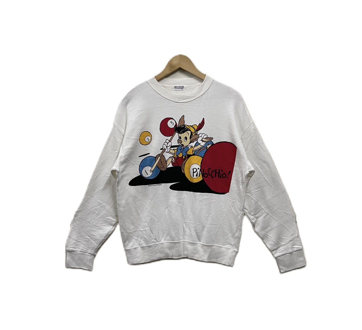Cartoon Network Vintage 90s Pinocchio Sweatshirt Pullover Size US L / EU 52-54 / 3 - 1 Thumbnail