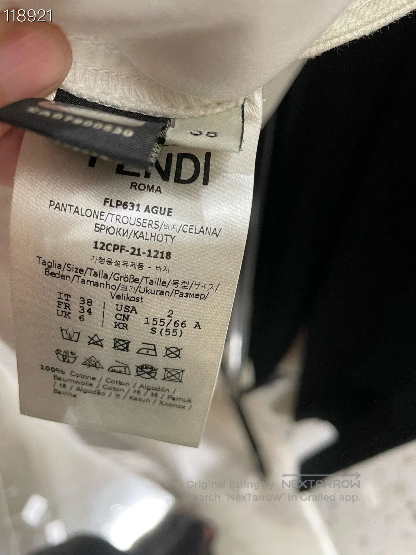Fendi Fendi Logo High. Size 37" - 4 Thumbnail
