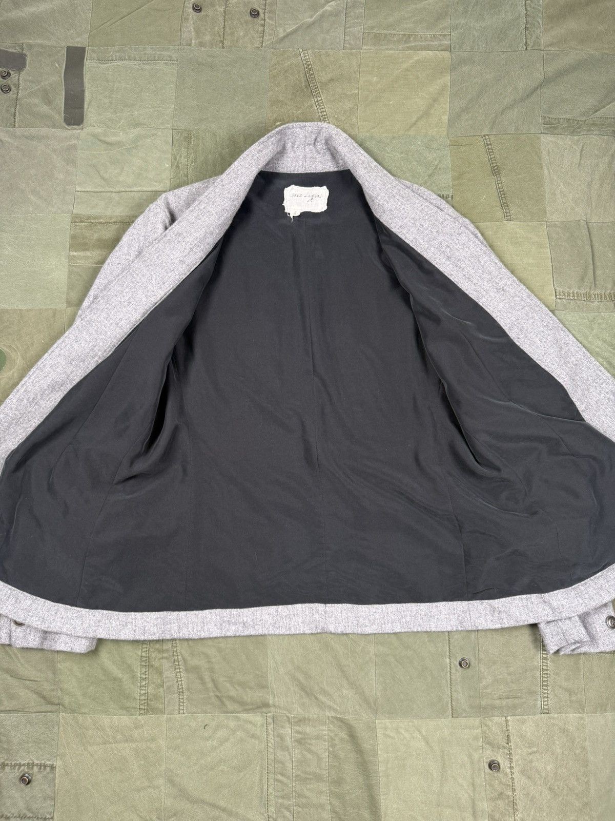 Greg Lauren Grey Kimono Jacket Size US L / EU 52-54 / 3 - 4 Thumbnail
