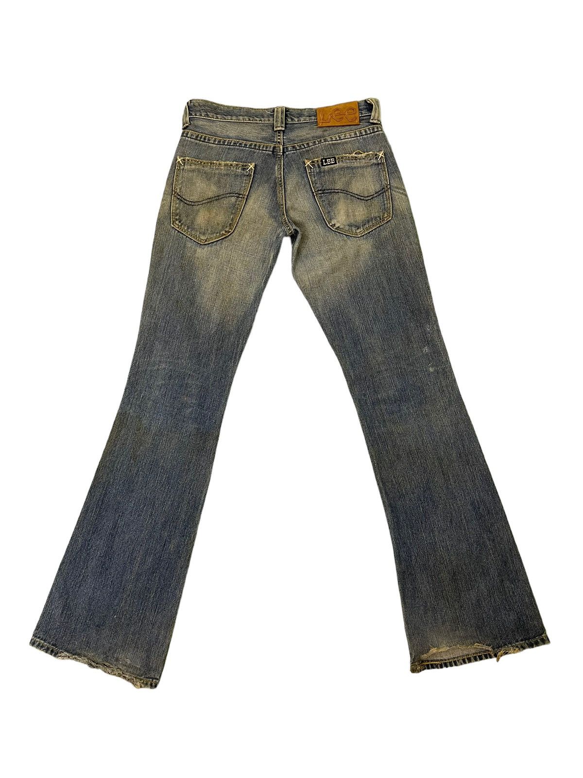 Lee Flare Jeans Lee Japan Distress Faded Boot Cut 7🟦5 Size US 30 / EU 46 - 12 Thumbnail